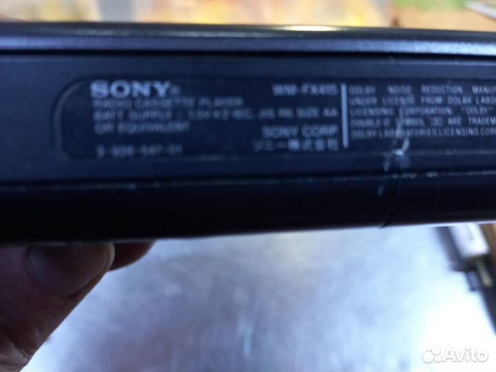 Кассетный плеер sony walkman