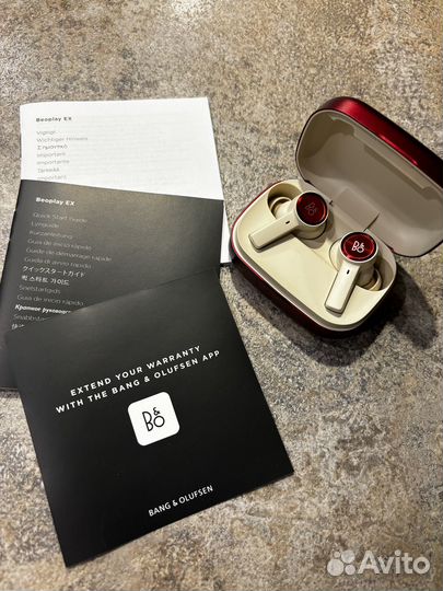 Наушники Bang & Olufsen Beoplay EX Lunar Red