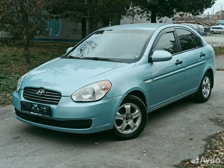 Hyundai Verna 1.4 МТ, 2007, 241 582 км