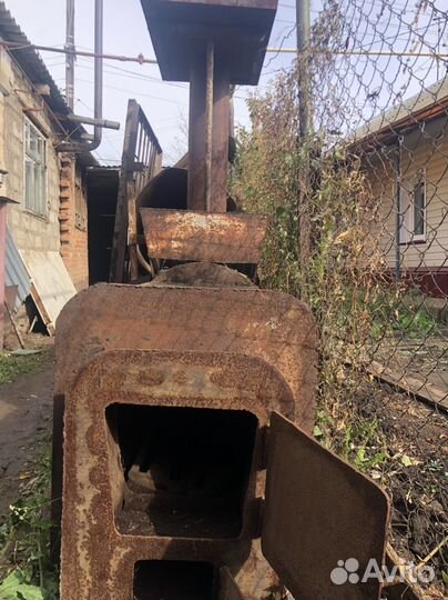 Печь банная с баком