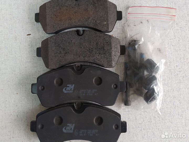 Колодки тормозные передние VW Crafter MB Sprinter