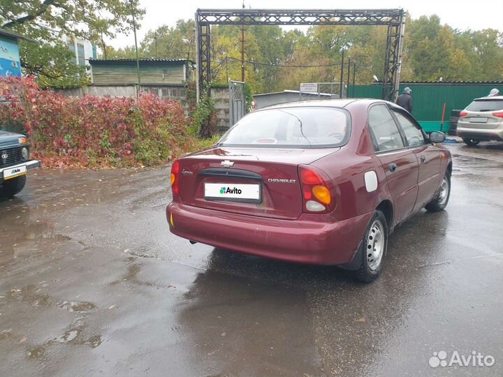 Chevrolet Lanos 1.5 МТ, 2008, 77 139 км