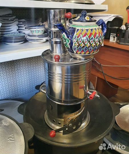 Самовар дровяной