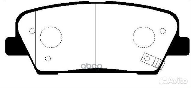 Колодки тормозные GK0550/ckkk44 GK0550 CTR