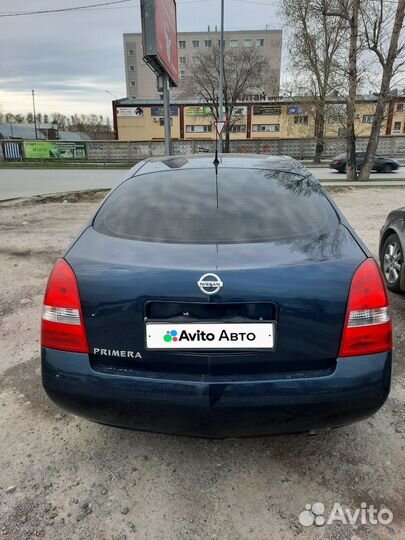 Nissan Primera 1.6 МТ, 2006, 246 000 км