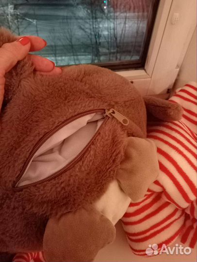 Продам плед и подушку совушка