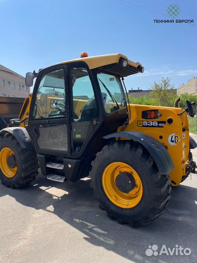 Телескопический погрузчик JCB 536-60 Agri Super, 2015