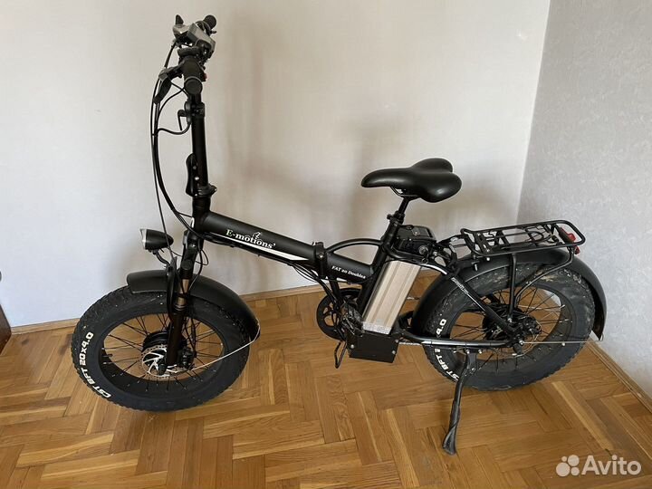 Электровелосипед фэтбайк складной e-motions 2х2