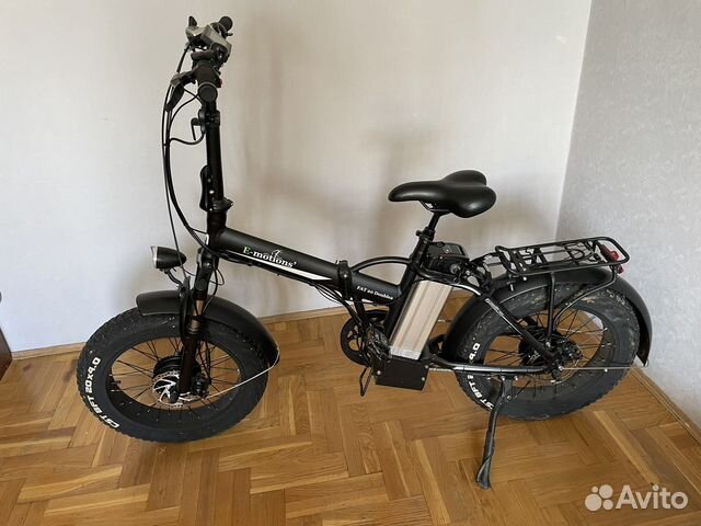 Электровелосипед фэтбайк складной e-motions 2х2