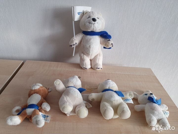 Мягкие символы олимпиады Сочи 2014