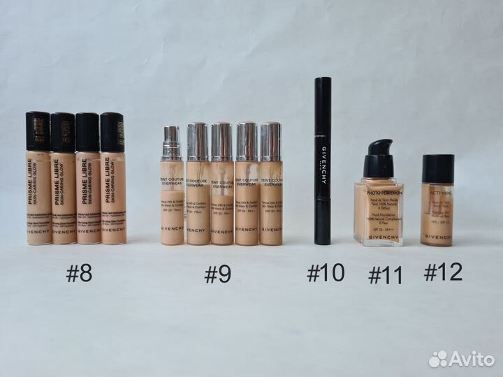 Givenchy тональные средства для лица
