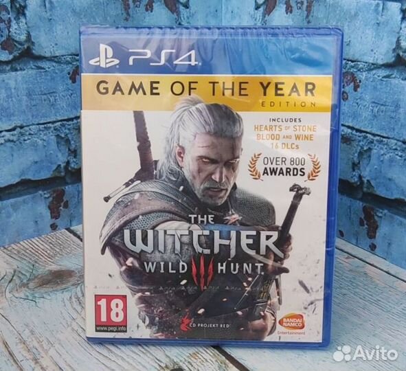 Игра на PS4 Ведьмак 3 Дикая охота (Новая)