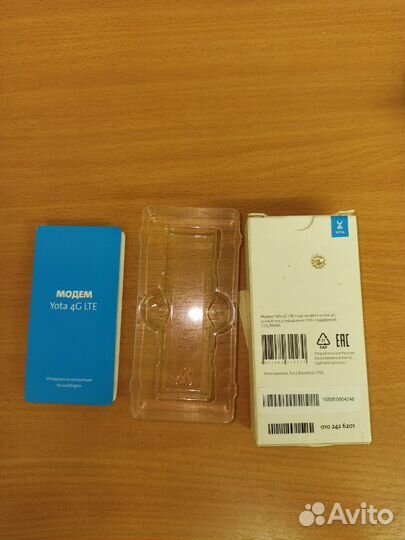 Коробка от модема Yota 4g LTE