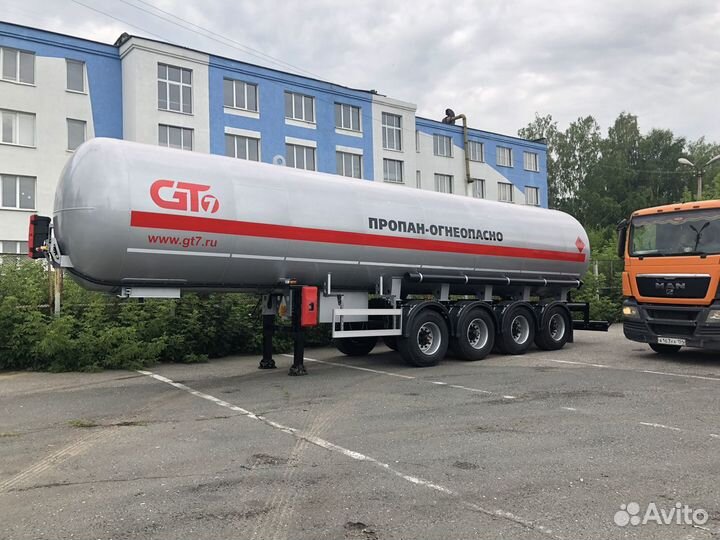 Полуприцеп газовоз GT7 ППЦТ-44, 2023