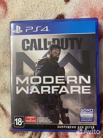 Call of duty modern warfare 2019 для ps4