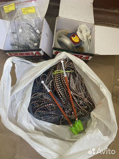 Грузики, сети, крючки