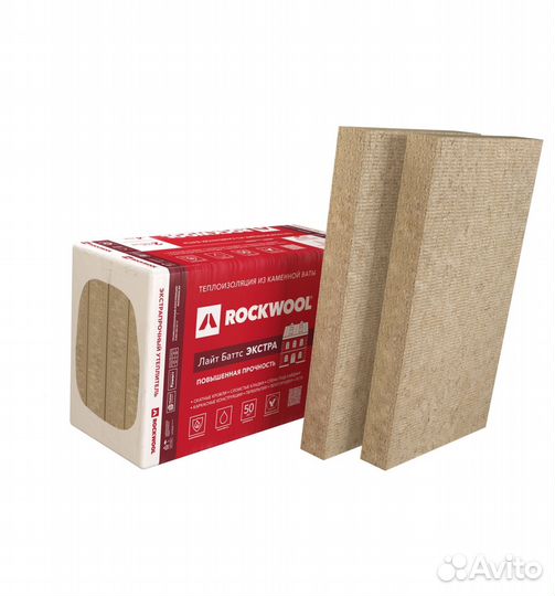 Утеплитель Минвата Роквул Скандик
