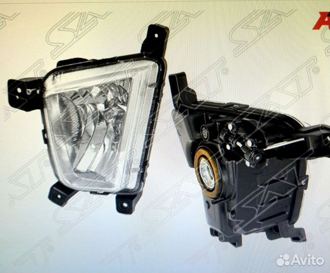 Фары противотуманные hyundai creta