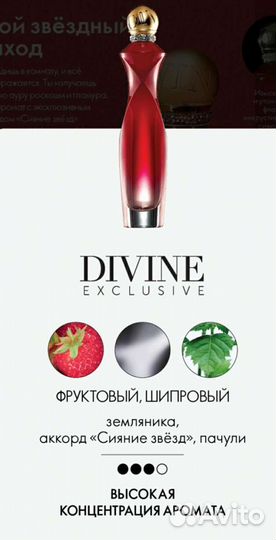 Парфюмерная вода Divine Exclusive