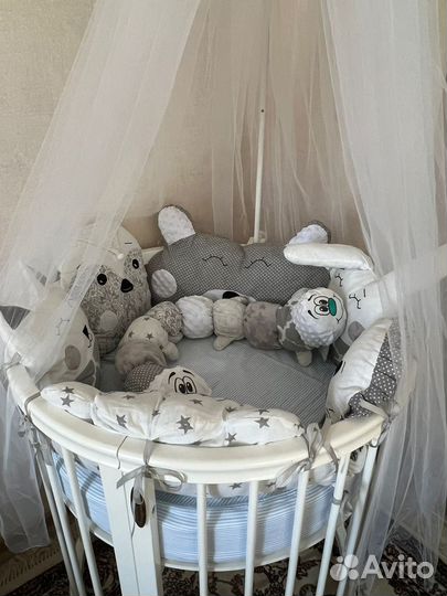 Детская кроватка трансформер