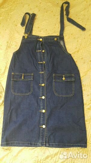 Джинсовый сарафан