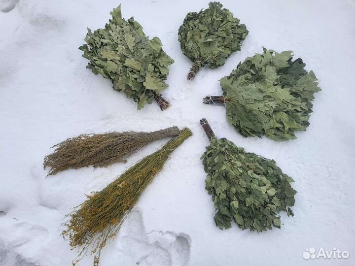 Дубовые веники для бани и сауны