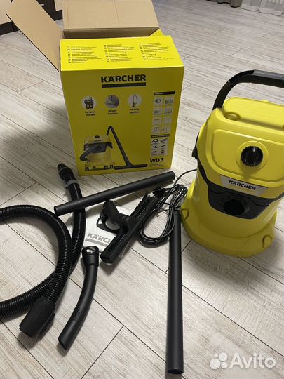 Пылесос Karcher wd3