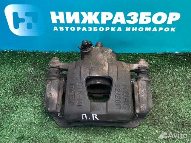 Суппорт передний правый Chevrolet Aveo T250 1.4