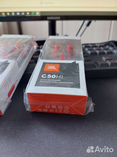 Наушники проводные JBL