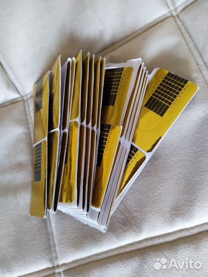 Нижние формы для наращивания ногтей