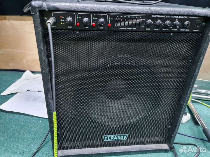 Комбоусилитель для бас-гитары Yerasov Ba-110R