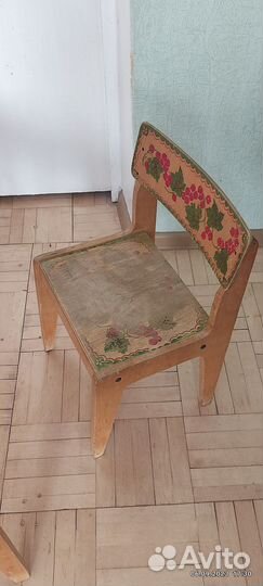 Детский стол и стул