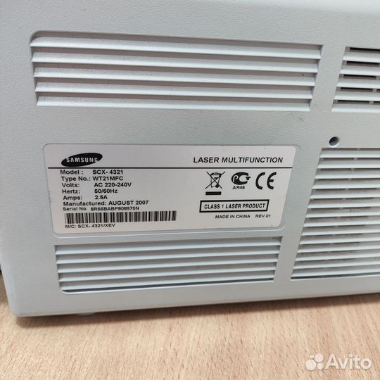 Мфу Samsung SCX 4321