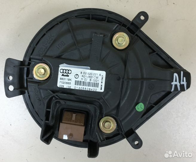 Мотор (вентилятор) печки audi A4 B6