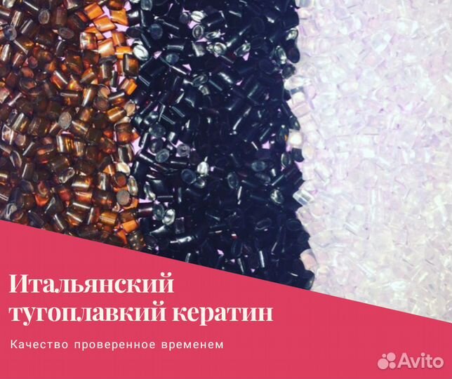 Итальянский кератин для наращивания