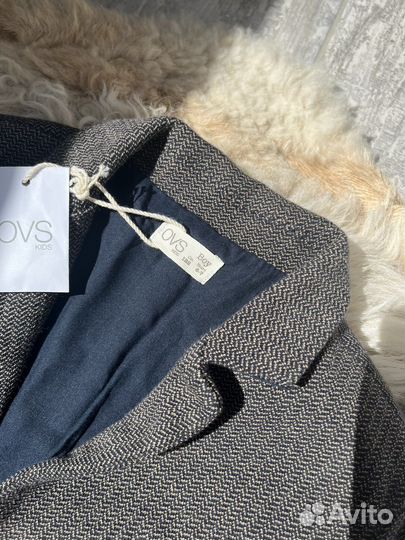 Школьная форма. Пиджак для мальчика 6-7 лет новый