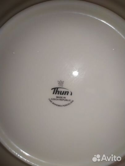 Чашки чешские с блюдцами (6)