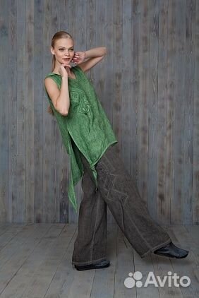 Новые жен. брюки 54, 56, 58 и 60 - лен и не только