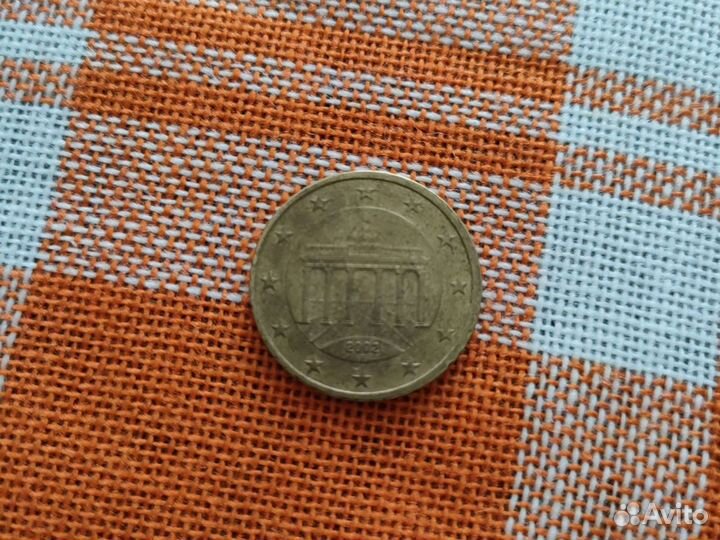 Монета 50 cent