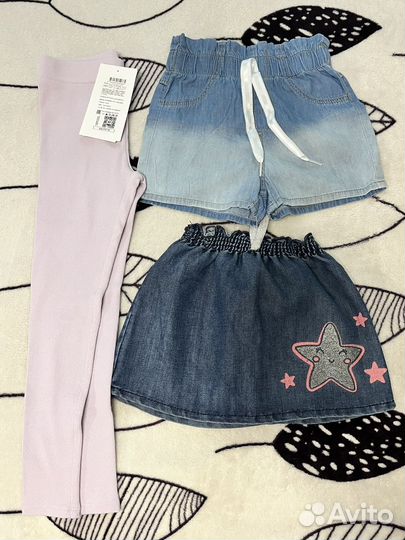 Пакет вещей на девочку рост 104