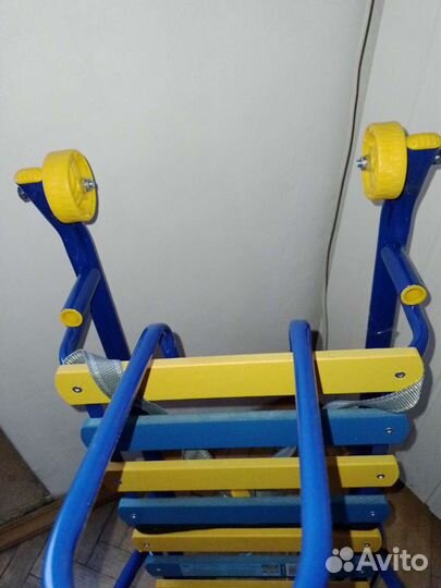 Санки детские металлические