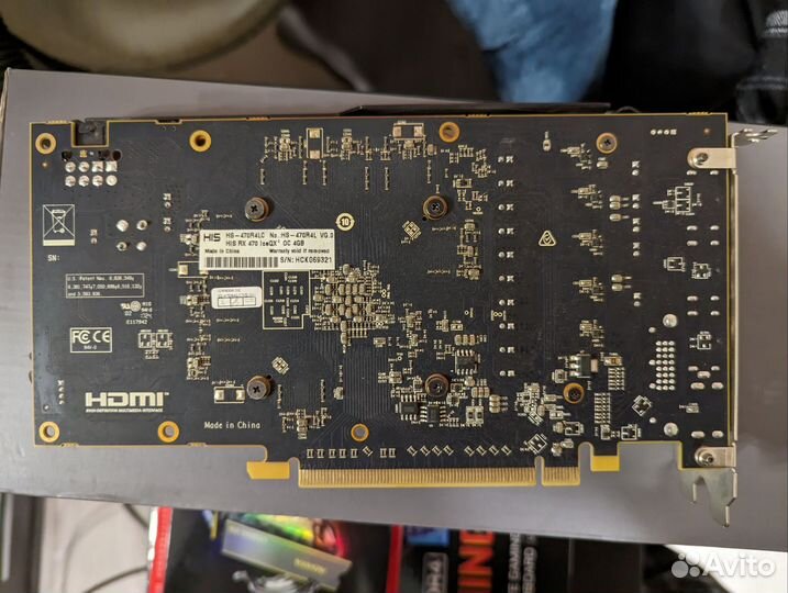 Видеокарта RX 470 4gb