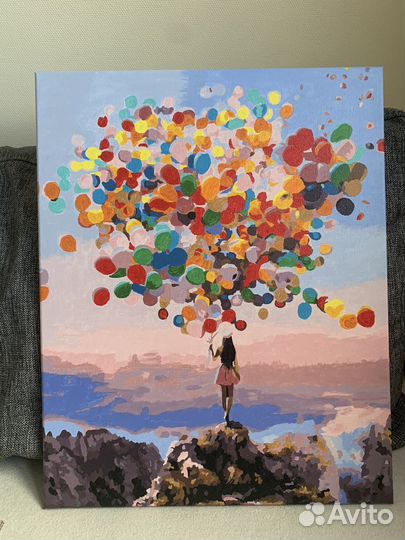 Картины по номерам раскрашенная 40*50