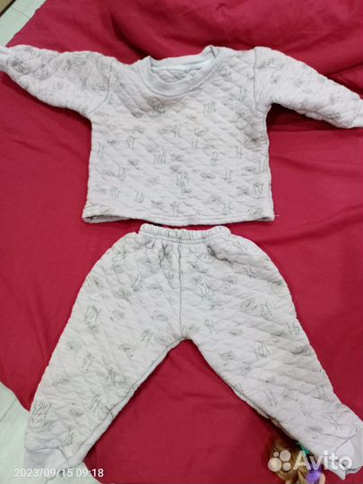 Детские вещи пакетом для девочек 74 80