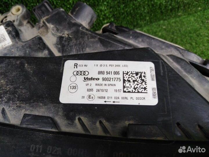 Фара Audi Q5 2012-2017