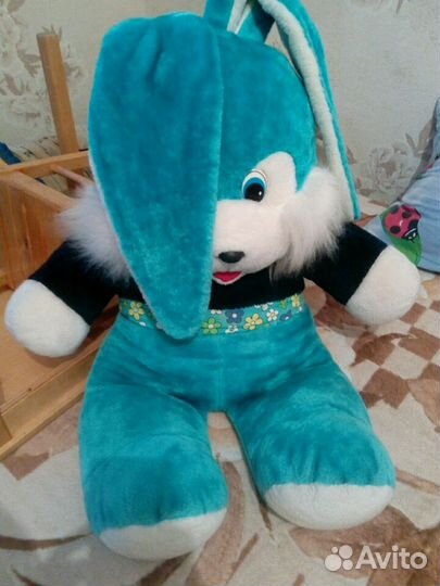 Заяц, мягкая игрушка, 100 см, в отличном