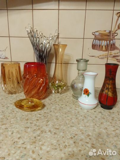 Вазы Чехословакия, СССР