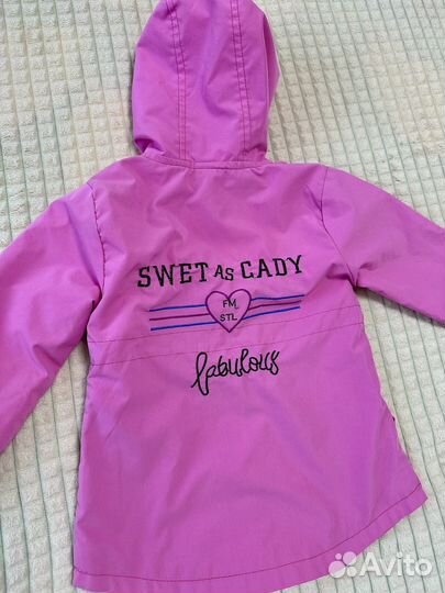 Детская ветровка для девочки