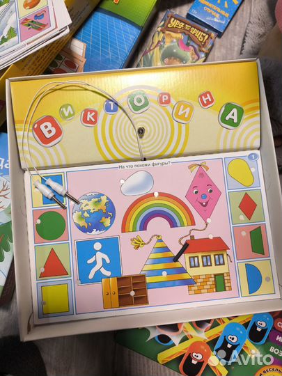 Детские настольные игры коллекции от 3, 4 и 6 лет