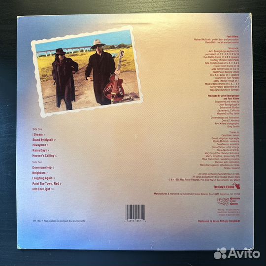 Fool Killers – Out Of State Plates (сша 1988г.)